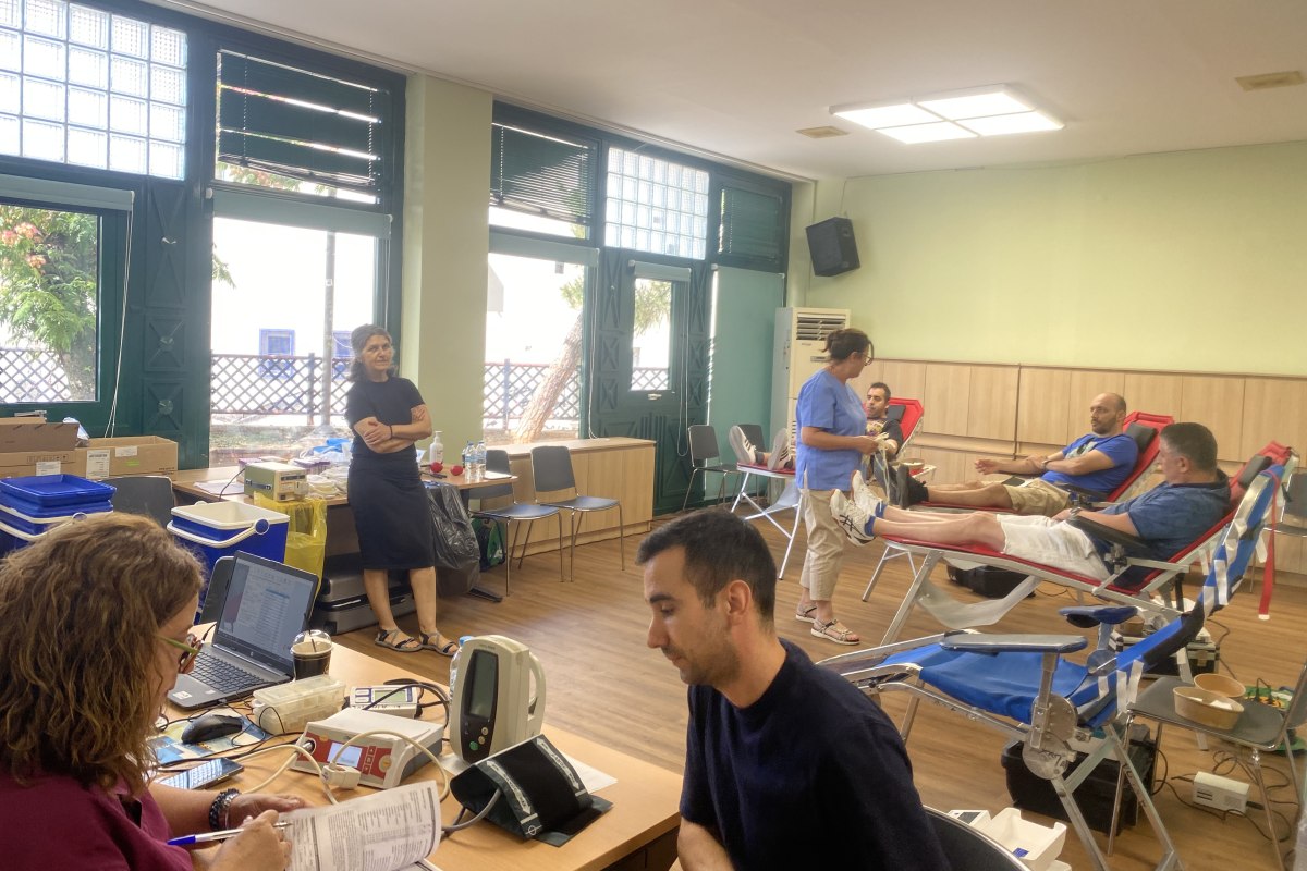 Δυναμικά άρχισε η θερινή εβδομάδα Εθελοντικής Αιμοδοσίας στο δήμο Νεάπολης-Συκεών – Πάνω από 170 μονάδες αίματος έχουν ήδη συγκεντρωθεί τις τρεις πρώτες μέρες
