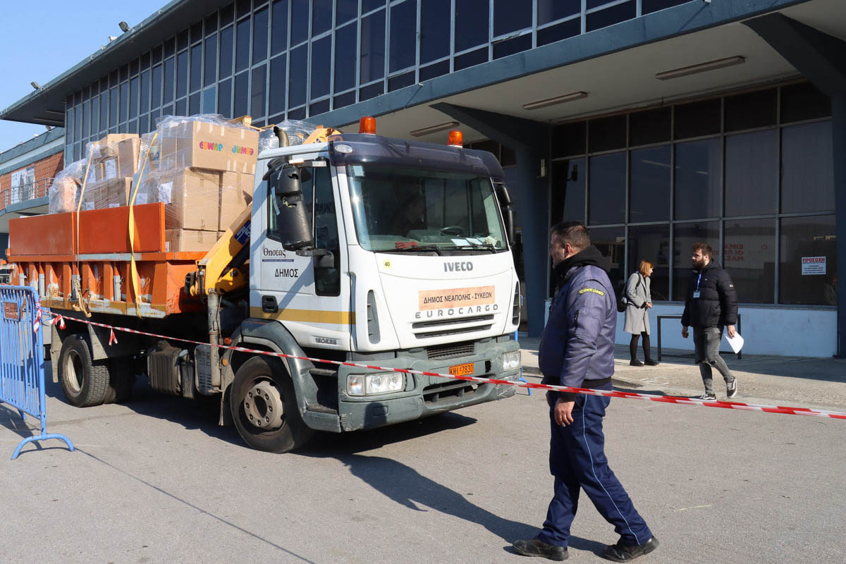 Ανθρωπιστική βοήθεια σε συνεννόηση με τον δήμο Παλαμά συγκεντρώνει  ο δήμος Νεάπολης-Συκεών